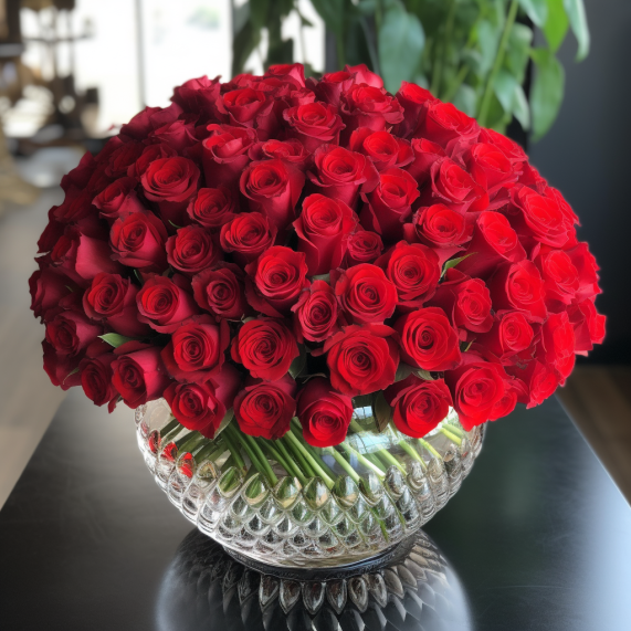 50 red roses for mt pleasant delivery